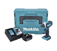 Makita Visseuse à percussion sans fil DTD 152 RF1J Li-ion 18 V 165 Nm dans un coffret Makpac avec 1 batterie BL1830 3,0 Ah et chargeur DC18RC