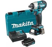 Makita Visseuse à percussion sans fil Li-ion CXT 12V/2.0Ah TW161DSAE