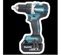 MAKITA Visseuse sans fil Li-ion 18V, 3,0 Ah, systainer DDF484RFJ