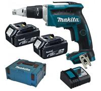 Makita Visseuse sans fil Li-ion LXT 18V/5.0Ah, Makpac DFS452RTJ