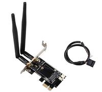 MAKIVI Adaptateur de Carte RéSeau WiFi sans Bluetooth de Bureau PCIe vers M.2 Carte D'Extension Adaptateur WiFi M.2 NGFF