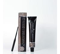 Makki 09 Ash Grey Teinture intensive professionnelle pour cils et sourcils à l'huile d'argan et à l'acide hyaloronique, 22 ml