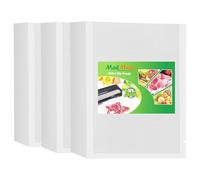 MakMeFre 300 Unité 15x25cm Sac Pour Machine Sous Vide,Sac Sous Congelation Vide Alimentaire sans BPA
