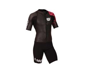 Mako - LS3 Men - Combinaison néoprène triathlon homme Rouge - M