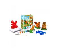 Mako Moulages Balade En Fôret - Etui 3 Moules (Ecureuil-Renard-Hibou)