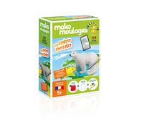 mako moulages - Les Espèces Protégées L'Ours Polaire - Dès 5 ans | Loisir créatif - Plâtre à peindre - Made In France - Partenariat Bioviva - 39062