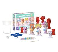 Mako Moulages - Mes Amis Kawaii - kit de Loisirs créatif - plâtre et Peinture - Coffret de 5 Figurines à mouler - Made in France - A partir de 5 Ans - 39121