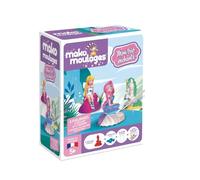 mako moulages - Mon Trio Enchanté Fée Sirène Licorne - Dès 5 ans | Loisir créatif - Plâtre et peinture inclus - Made in France - Moule en latex réutilisable