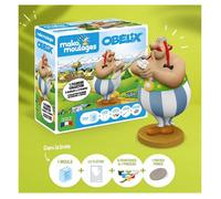mako moulages - 1 Moule Obélix - Kit Collector - Coffret de Loisirs Créatifs - Moulage Obélix en Plâtre à Peindre - Moule Réutilisable - Made in France - Univers Bd Astérix - Dès 5 ans - 39090