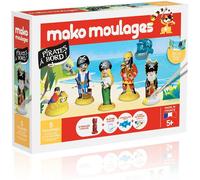 Mako Moulages Pirates À Bord Kit De Loisirs Créatifs Moulage En Plâtre À Peindre Coffret De 5 Moules Pirates Moules S Made In France Pour Des Enfants Dès 5 Ans 39067