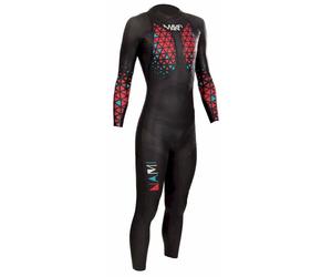 Mako - Nami 3.0 - Combinaison néoprène triathlon homme Rouge/Bleu - L