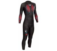 Combinaison en néoprène Mako Nami noir rouge bleu - S