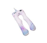 MAKOSAS KomfortKissen Kids Original Housse de rechange, taille unique, 60 x 120 cm, housse de coussin lavable pour enfants, pour personnes dormant sur le côté en forme de U, motif licorne