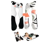 MAKOSAS Oreiller confort santé enfant oreiller pour dormir au lit | Anti-stress | Coussin TDAH pour enfants (panda)