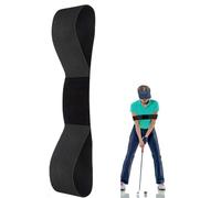 Makoto Nobu Brassard d'entraînement au swing de golf, aide à l'entraînement au golf, bande de bras pour correction de la posture et de l'alignement, ceinture d'entraînement de golf pour débutants,