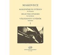 Makovecz pal : ausgewahlte etuden fur posaune i - selected studies for trombone vol. 1