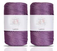 Makromecity Fil de macramé 2 mm x 230 m - Polyester Premium - Corde en polypropylène - Fil pour artisanat - Décorations pour la maison - Plateau de présentation - Sac à bandoulière - Sac à main