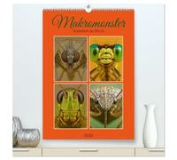 Makromonster - Schönheit im Detail (hochwertiger Premium Wandkalender 2026 DIN A2 hoch), Kunstdruck in Hochglanz: Makroaufnahmen enthüllen die ... Weichtier- und Gliederfüßlerwelt.