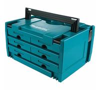 Makita Coffret MAKPAC P-84333 avec 6 compartiments