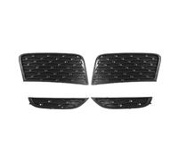 MAKSU Grille Phare Antibrouillard Voiture 1 Ensemble Couvercle Lunette Calandre Lampe Antibrouillard Pare-Chocs Avant pour R&Ange R&Over pour Evoque 2012 2013 2014 2015 LR057397 LR057396 LR026546