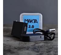 Makta 2.0 - Appareil d'apparence de pièce de monnaie Télécommande Pièce de monnaie dans la tasse Magic Stage Street Illusions Gimmick Mentalisme Prop pour Magiciens