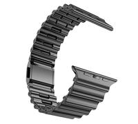 MaKTech Bracelet en Acier Inoxydable pour Apple Watch,Bracelet Métallique Style Océan avec Fermoir Magnétique pour iWatch Série 11/10/9/8/7,Ultra 3/2/1,SE 3/2/1[2025](46mm/45mm/44/49mm,Gris Sidéral)