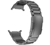 MaKTech Bracelet en Titane,Bracelet Métallique avec Connecteur sans Interstice,pour Samsung Galaxy Watch Ultra 47mm [2025]/[2024] (Gris)