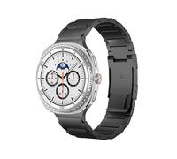 MaKTech Bracelet en Titane,Bracelet Métallique avec Connecteur sans Interstice,pour Samsung Galaxy Watch 8 40/44mm & Classic 46mm [2025] (Noir)