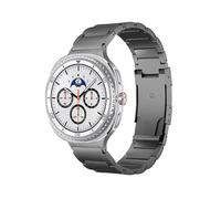MaKTech Bracelet en Titane,Bracelet Métallique avec Connecteur sans Interstice,pour Samsung Galaxy Watch 8 40/44mm & Classic 46mm [2025] (Gris)