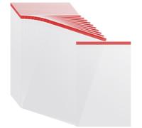 MAKTSAM Lot de 200 grands sacs en cellophane transparents auto-adhésifs A3 pour impressions, photos, emballage cadeau
