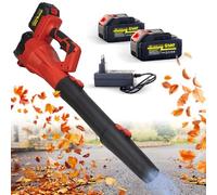 MAKTUL Souffleur de Feuilles sans Fil Puissant et Léger, Moteur 6 Vitesses 28 000 tr/min 241 km/h, 2 Batteries 4000mAh 21V 450W, Souffleur d'Air de Jardin Haute Puissance, Souffleur Électrique Sans Fi