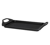 Maku Poêle à griller en aluminium, plaque de cuisson, 45 x 27 cm, revêtement anti-adhésif, pour induction- gaz- électrique et vitrocéramique
