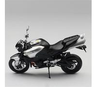 MAKUTU Modèle réduit de moto Modèle De Moto Pour Suzuki B-King 1/12, Jouet Cadeau, Statique Moulé Sous Pression(Silver)