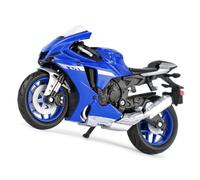 MAKUTU Modèle réduit de moto Modèle Réduit De Moto 1:18 Pour Y-AMAHA YZF-R1 2021, Véhicule Moulé Sous Pression, Collection, Loisirs, Jouets