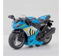 MAKUTU Modèle réduit de moto Simulation 1/12 Pour Kawasaki, Moto Tout-terrain, Modèle En Alliage, Son Et Lumière, Moulé Sous Pression, Jouet, Cadeau(Turquesa)