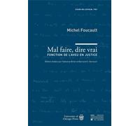 Mal faire dire vrai : Fonction de l'aveu en justice - cours de Louvain, 1981