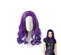 Mal perruque Cosplay Costume Descendants 3 cheveux synthétiques résistants à la chaleur femmes mode perruques bouclés MZ-1442