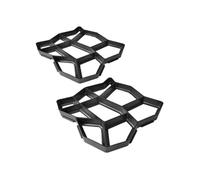 vidaXL Moule de pav¿¿ de jardin 42 x 42 x 4 cm 2 pcs