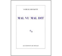 Mal Vu Mal Dit by Beckett (1981-01-01)