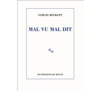 Mal vu mal dit Samuel Beckett (Auteur)