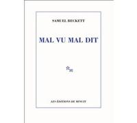 Mal vu mal dit Samuel Beckett (Auteur)