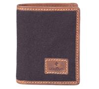 Mala Leather Canvas & Hunter Porte-billets, cartes et carte d'identité en cuir - Protection RFID avec 2 sections pour billets, 6 emplacements pour cartes, 2 fenêtres pour carte d'identité - Cactus 10