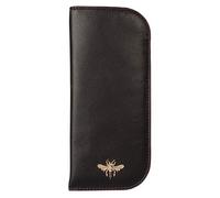 Mala Leather Étui à lunettes en cuir avec pochette cadeau