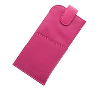 Mala Leather Étui à Lunettes en Cuir Nappa Souple et Mince avec Fermeture Languette 5104_14m Rosé