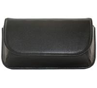 Mala Leather Étui à lunettes structuré 5224_14, Noir , Taille unique, Moderne