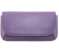 Mala Leather Étui à lunettes structuré 5224_14, violet, Taille unique, Moderne