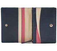 Mala Leather Kora Collection Petit portefeuille en cuir RFID 3700_45, bleu marine, Taille unique, Moderne
