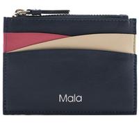 Mala Leather Kora Collection Porte-cartes RFID 637_45, bleu marine, One Size, Moderne