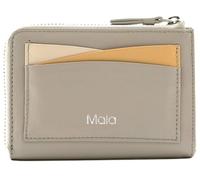 Mala Leather Kora Collection Porte-monnaie/porte-cartes avec porte-clés RFID 3699_45, gris, Taille unique, Moderne