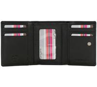 Mala Leather Origin Collection Portefeuille en cuir RFID 3697_5, Noir , Taille unique, Moderne